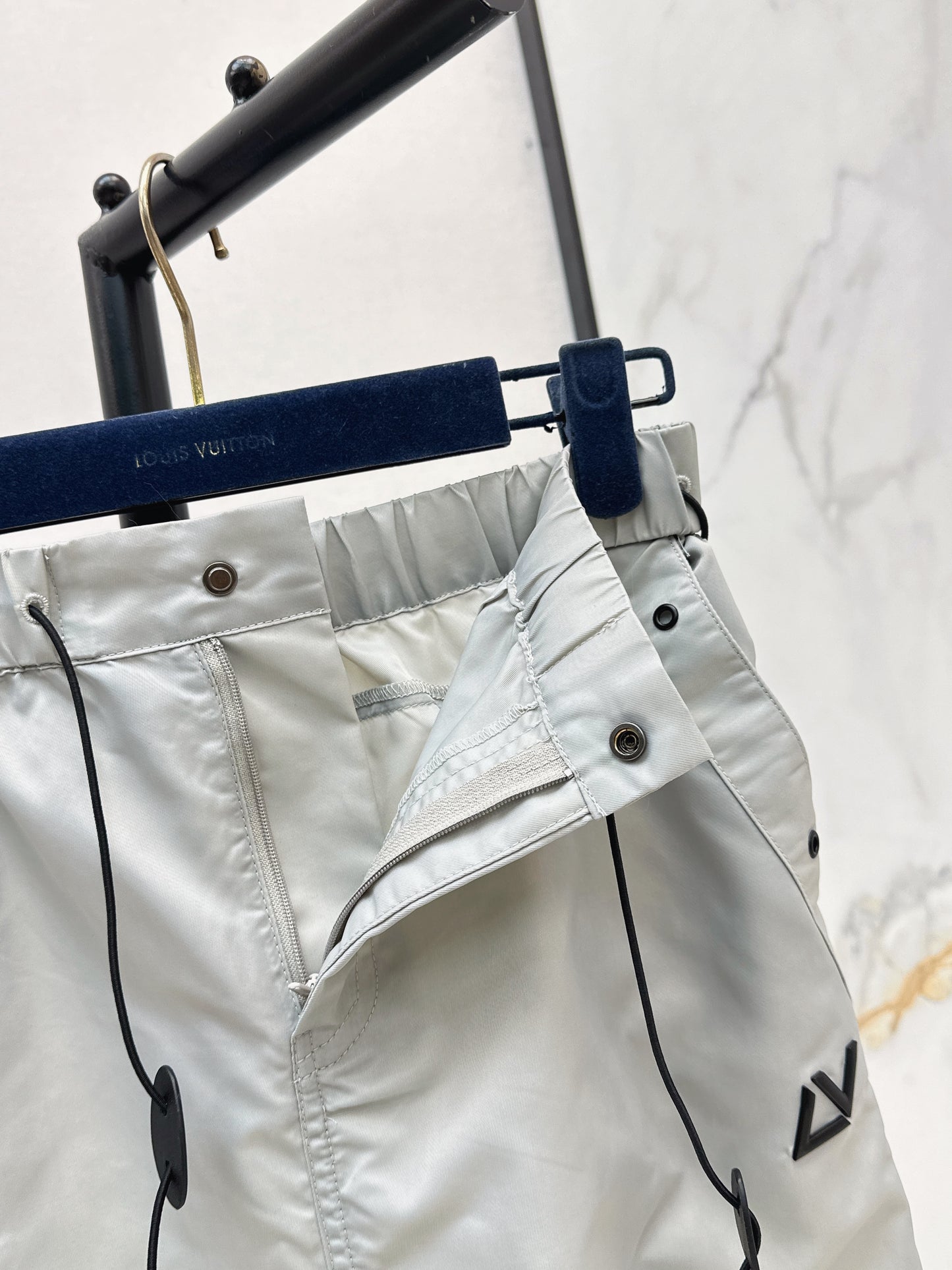 26ss Drawstring cargo skirt