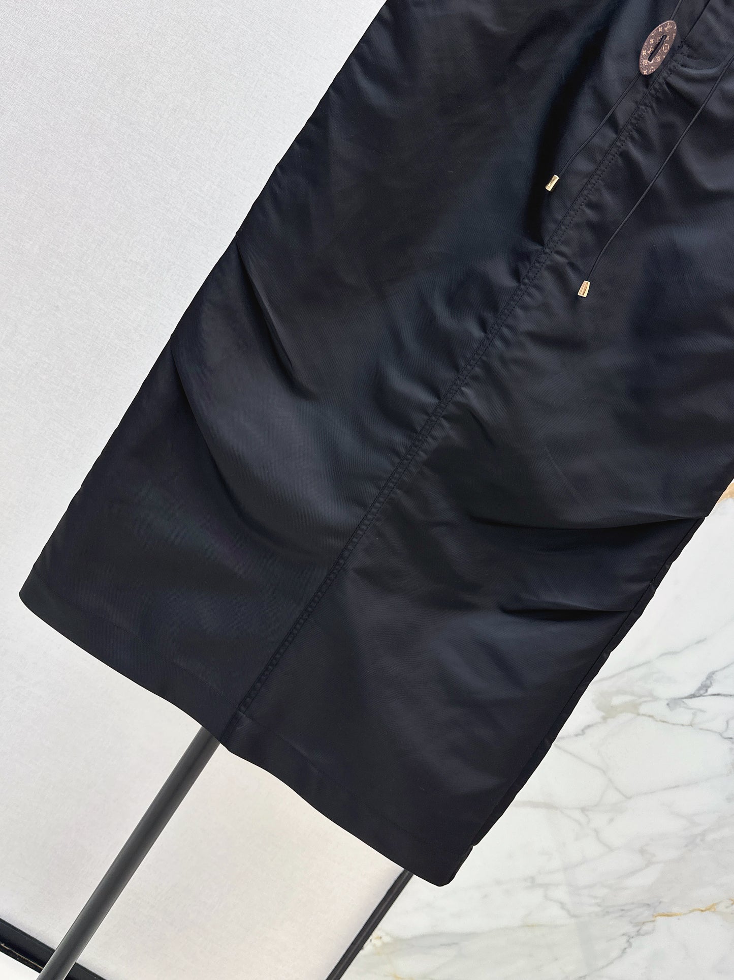 26ss Drawstring cargo skirt