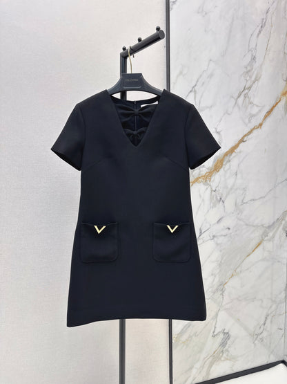 26ss Hardware-embellished dress
