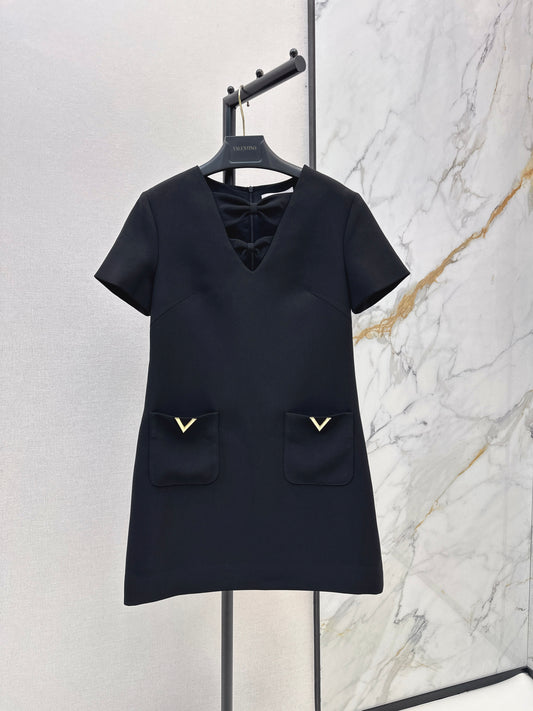 26ss Hardware-embellished dress