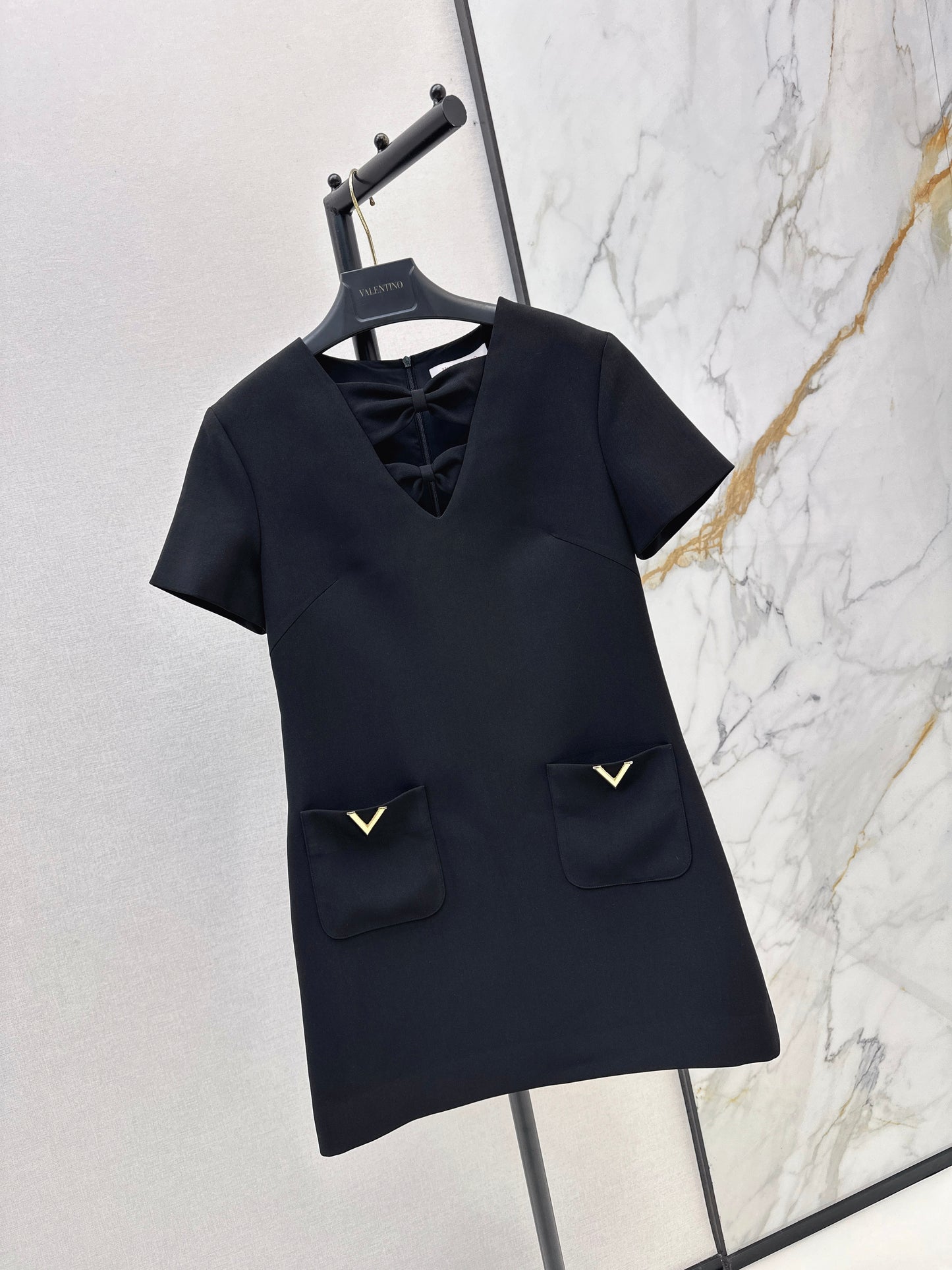 26ss Hardware-embellished dress
