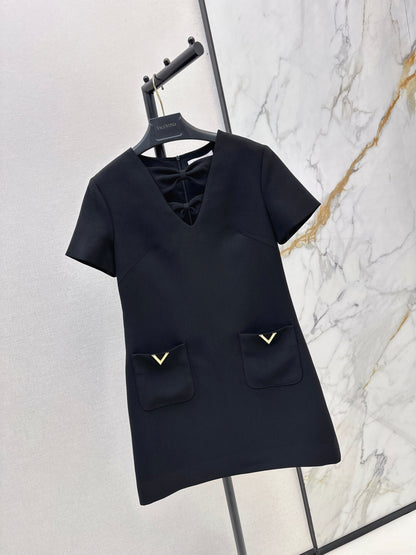 26ss Hardware-embellished dress