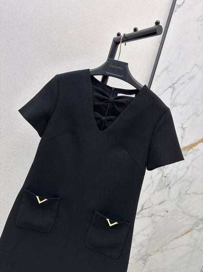 26ss Hardware-embellished dress