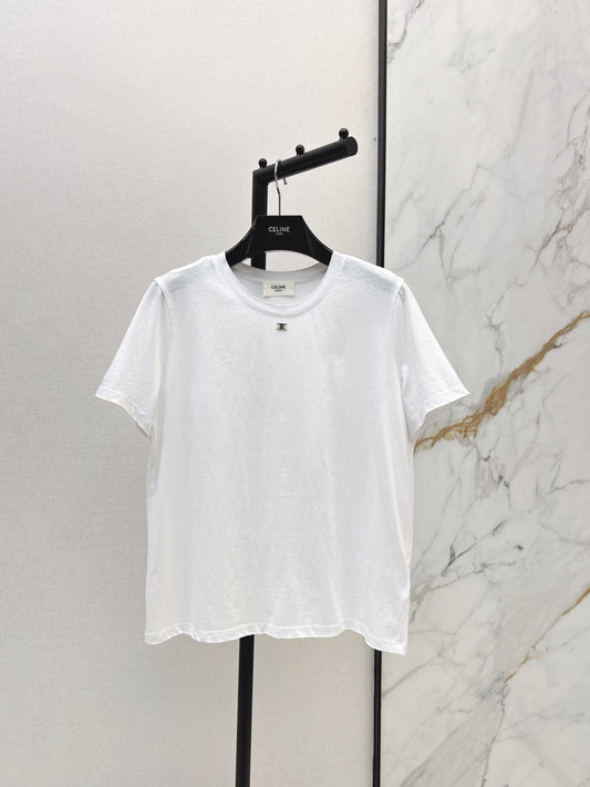26ss Metal logo T-shirt