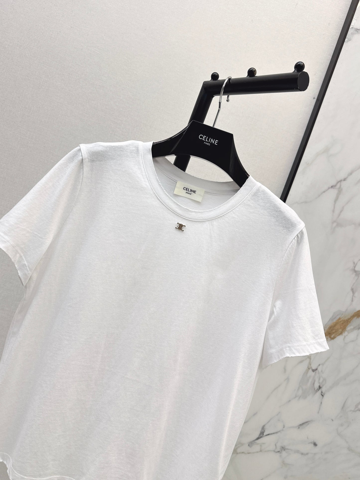 26ss Metal logo T-shirt