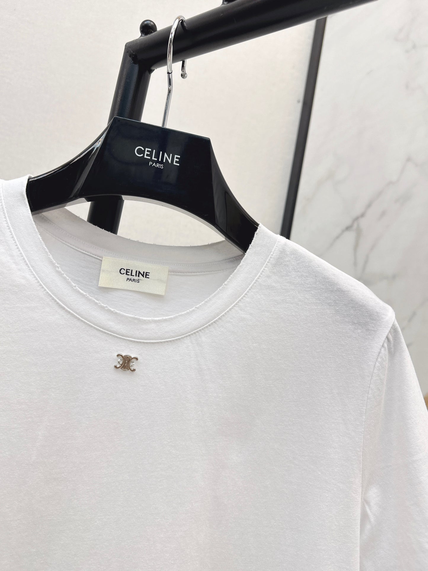26ss Metal logo T-shirt