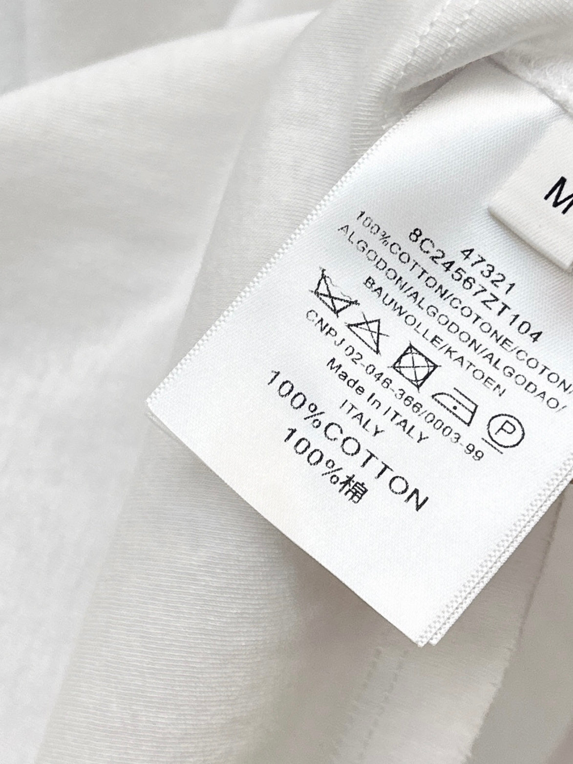 26ss Metal logo T-shirt