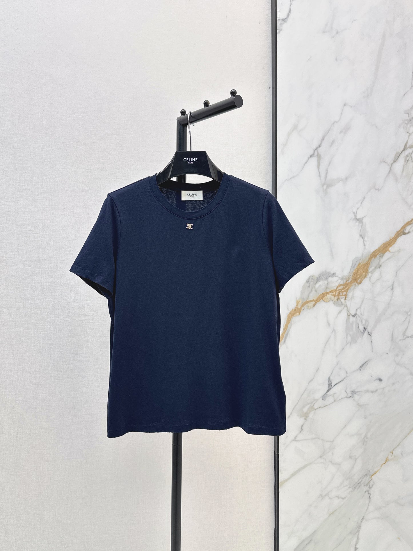 26ss Metal logo T-shirt