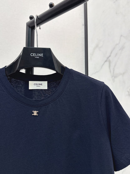 26ss Metal logo T-shirt