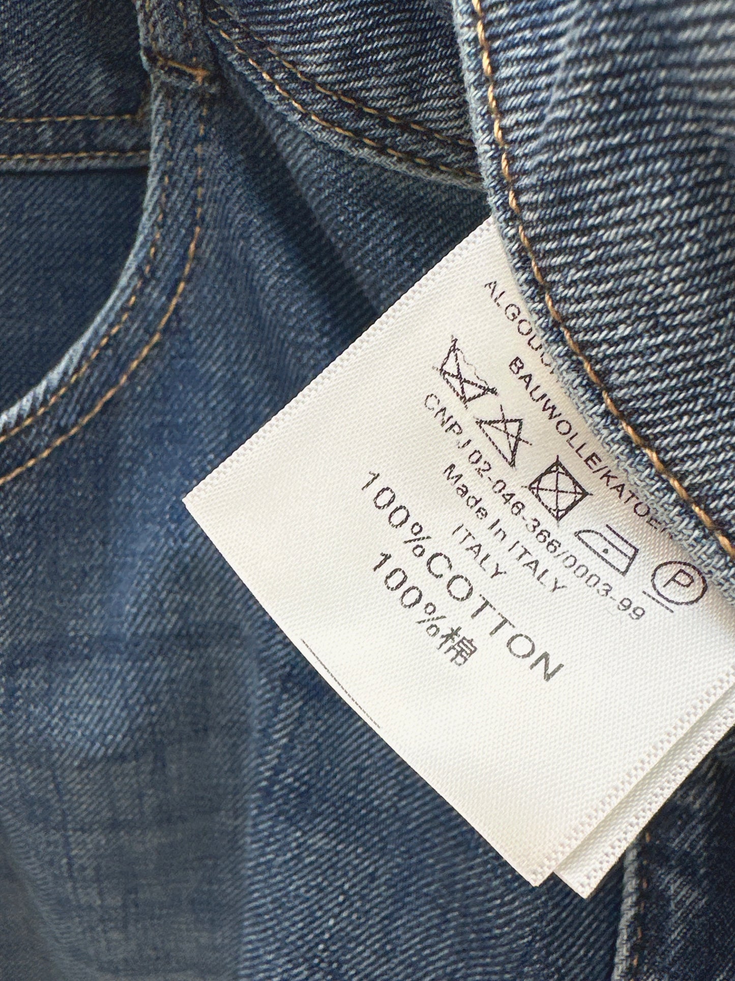 26ss High-waisted wide-leg jeans