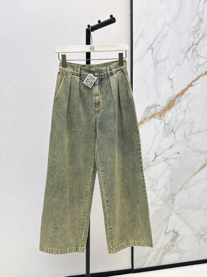 26ss Distressed Washed Jeans