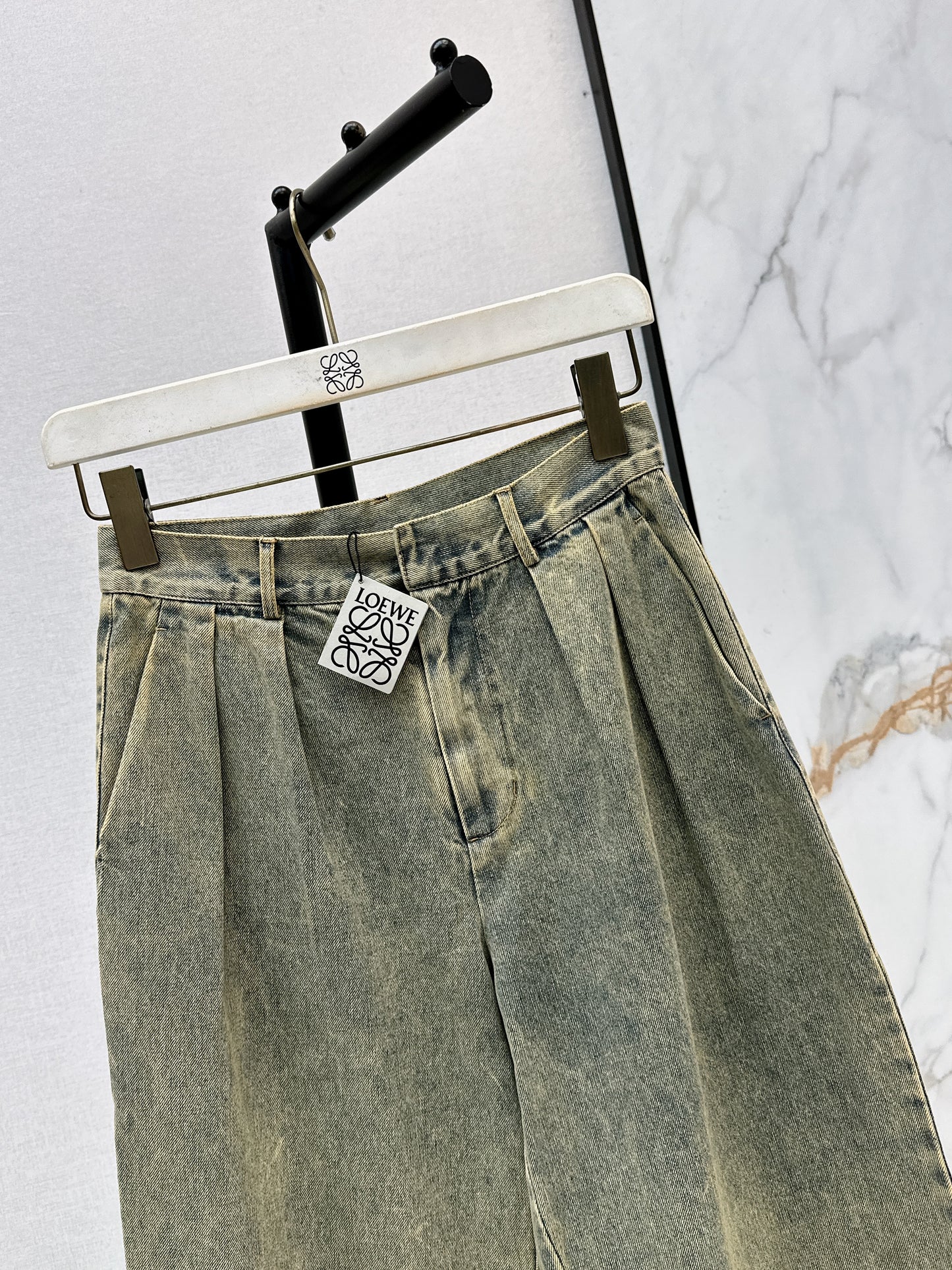 26ss Distressed Washed Jeans