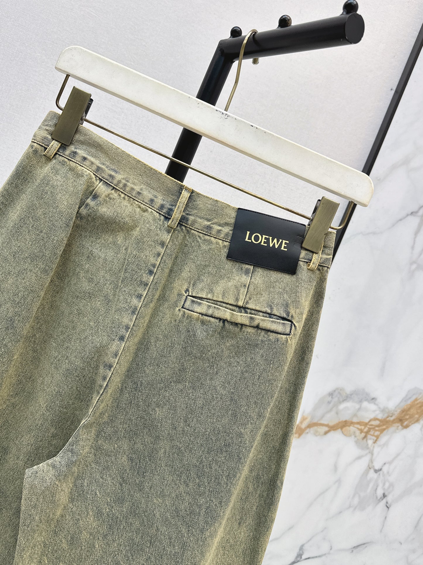 26ss Distressed Washed Jeans