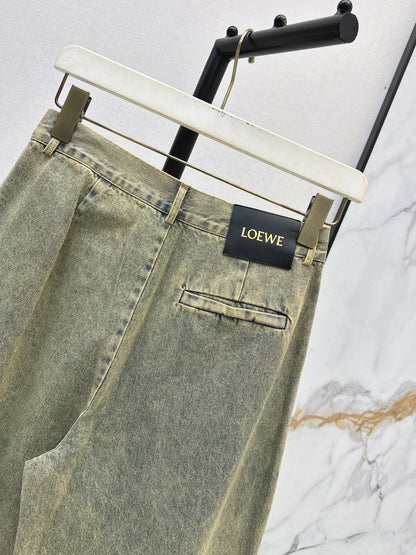 26ss Distressed Washed Jeans
