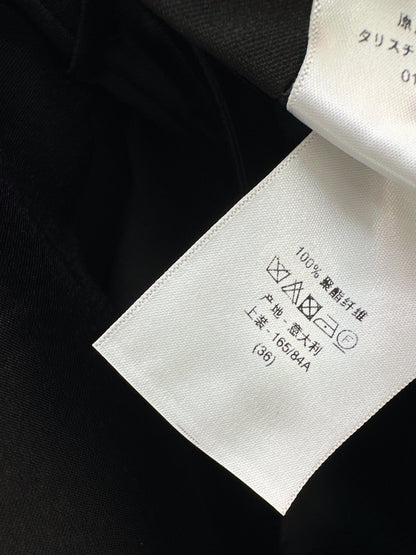 26ss High-waisted cropped wide-leg pants