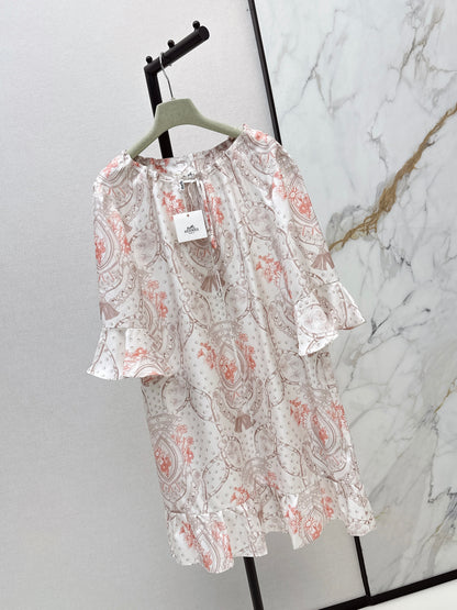 26ss Floral Print Dress