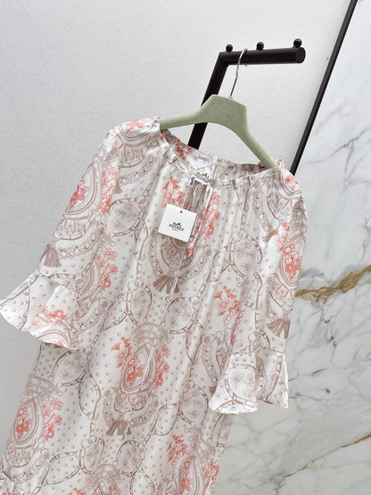 26ss Floral Print Dress