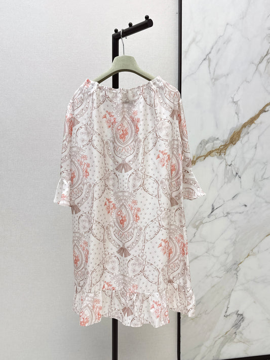26ss Floral Print Dress