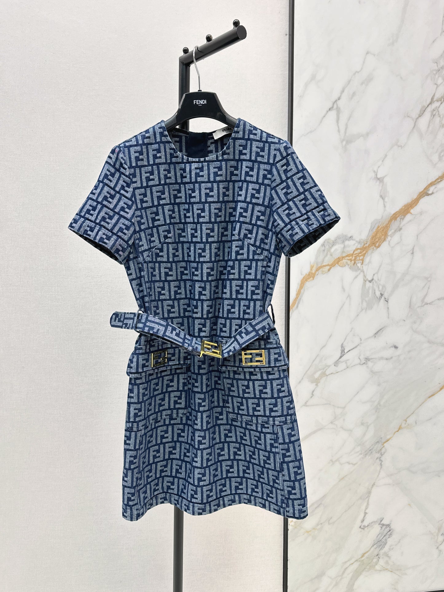 26ss Denim Dress
