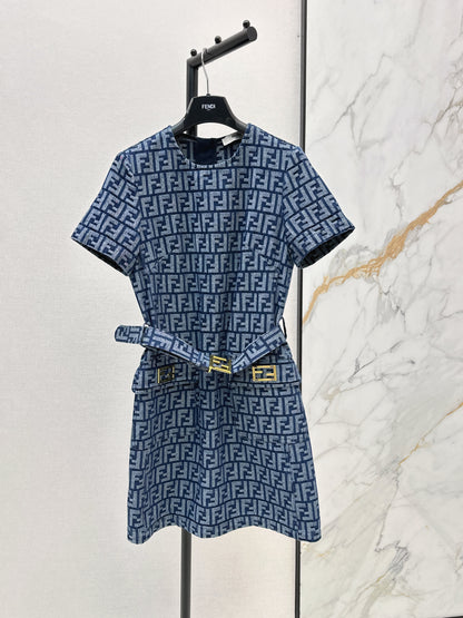 26ss Denim Dress