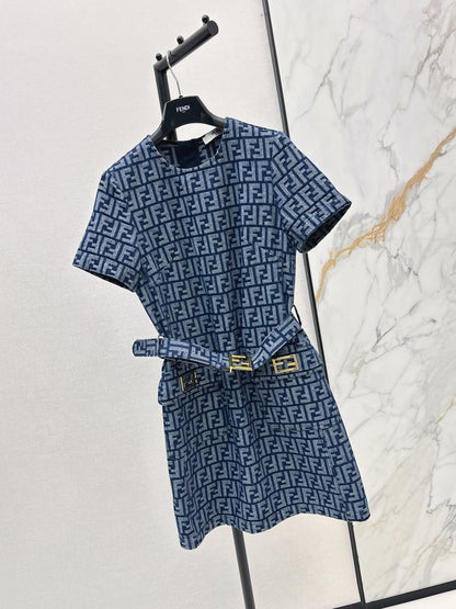 26ss Denim Dress