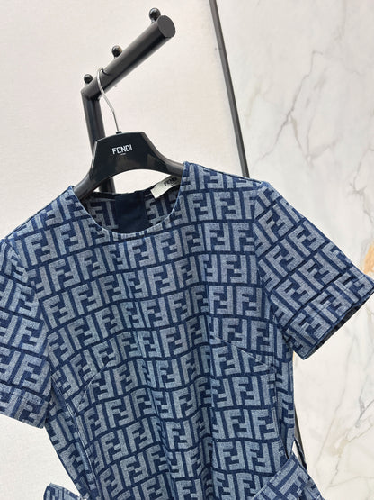26ss Denim Dress