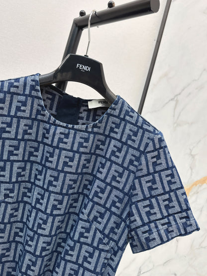 26ss Denim Dress