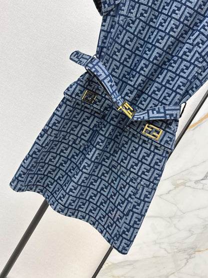 26ss Denim Dress