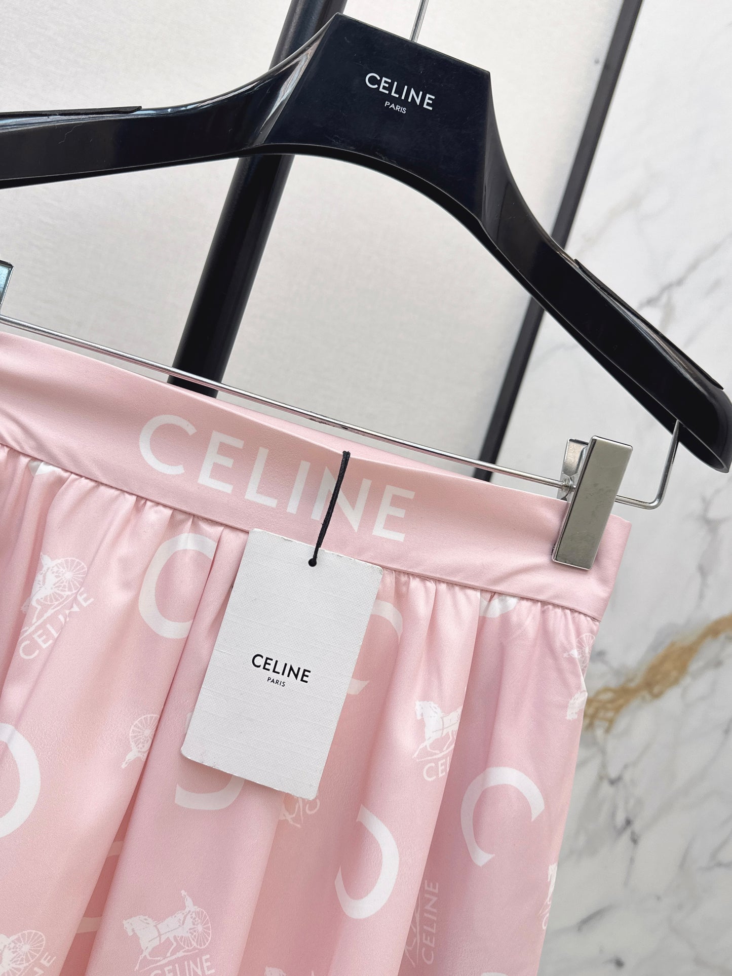 26ss Awn-Shaped High-Waisted Skirt