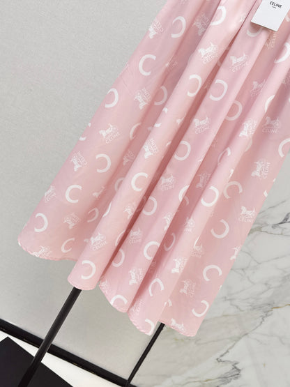 26ss Awn-Shaped High-Waisted Skirt