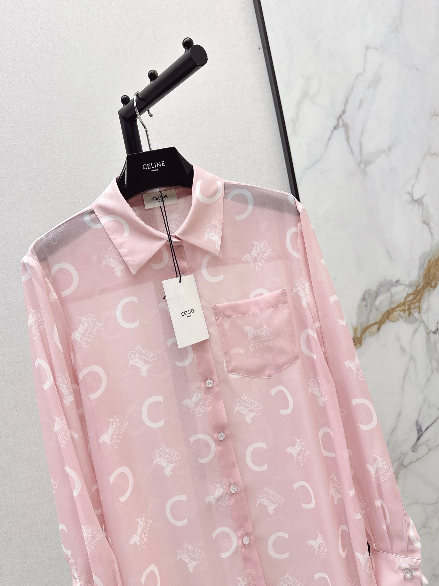 26ss Letter Print Shirt