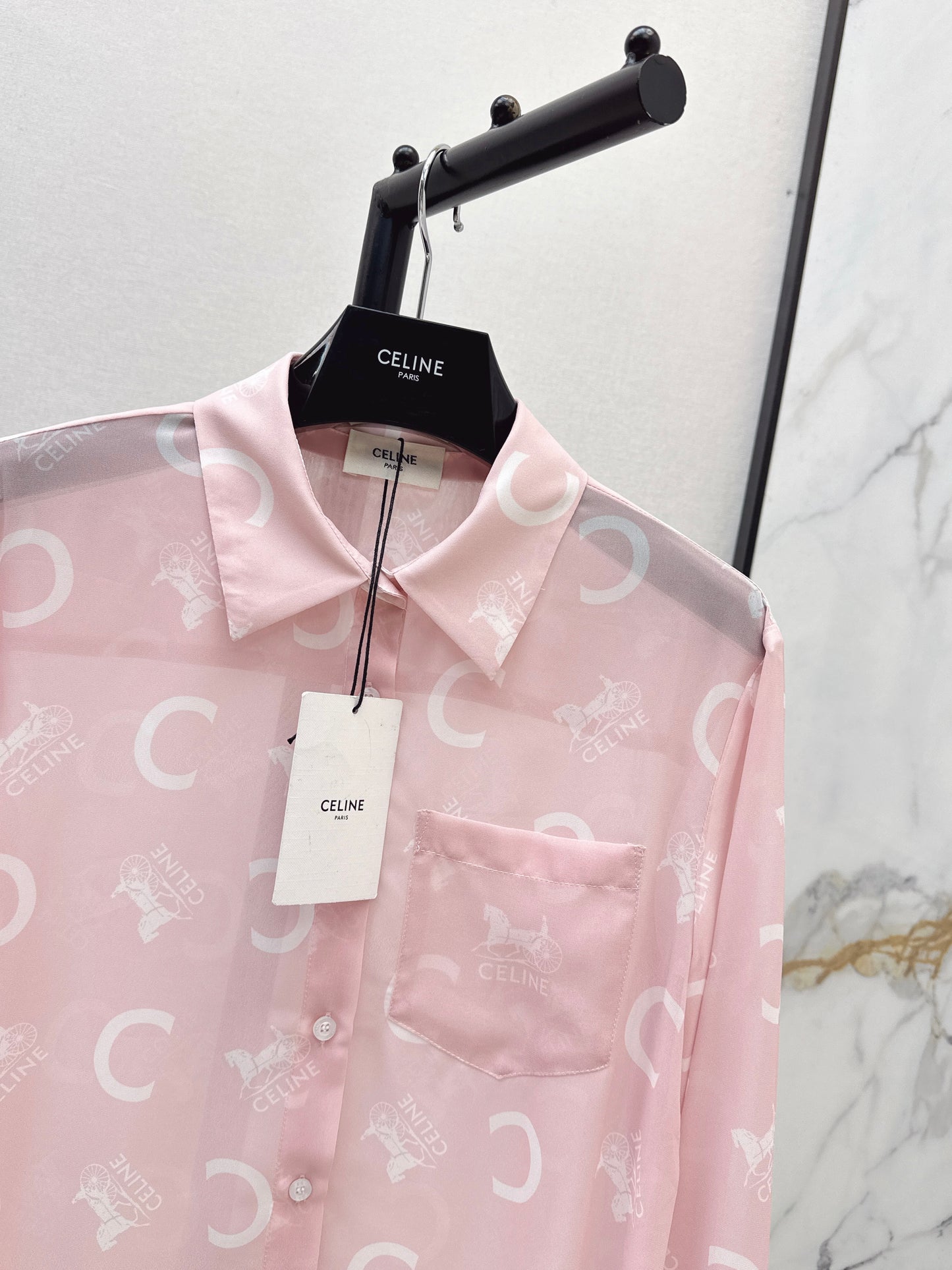 26ss Letter Print Shirt