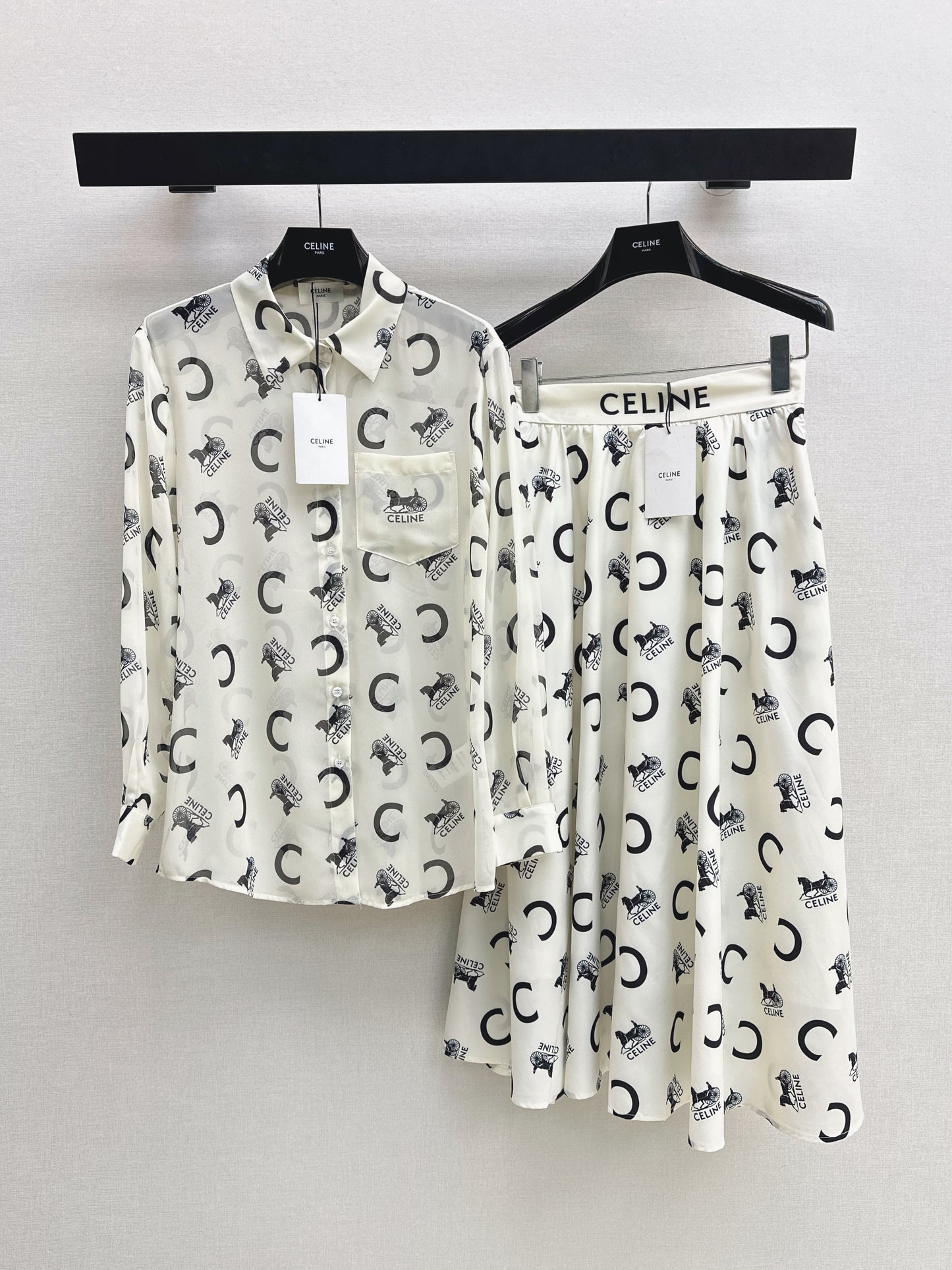 26ss Letter Print Shirt