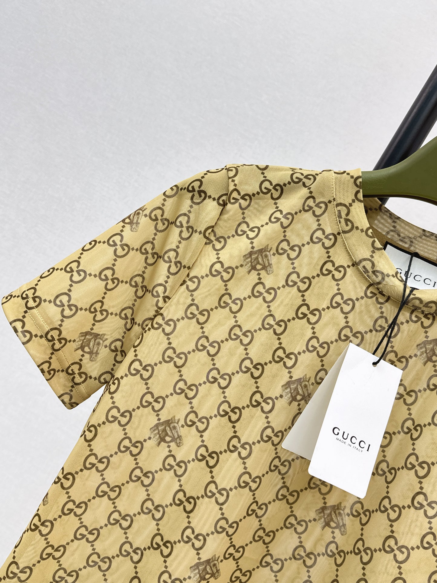 26ss Monogram mesh T-shirt