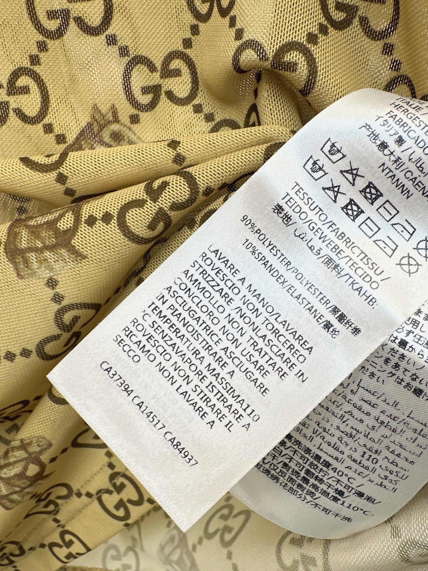 26ss Monogram mesh T-shirt