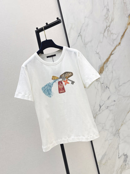 26ss Printed Crew Neck T-Shirt