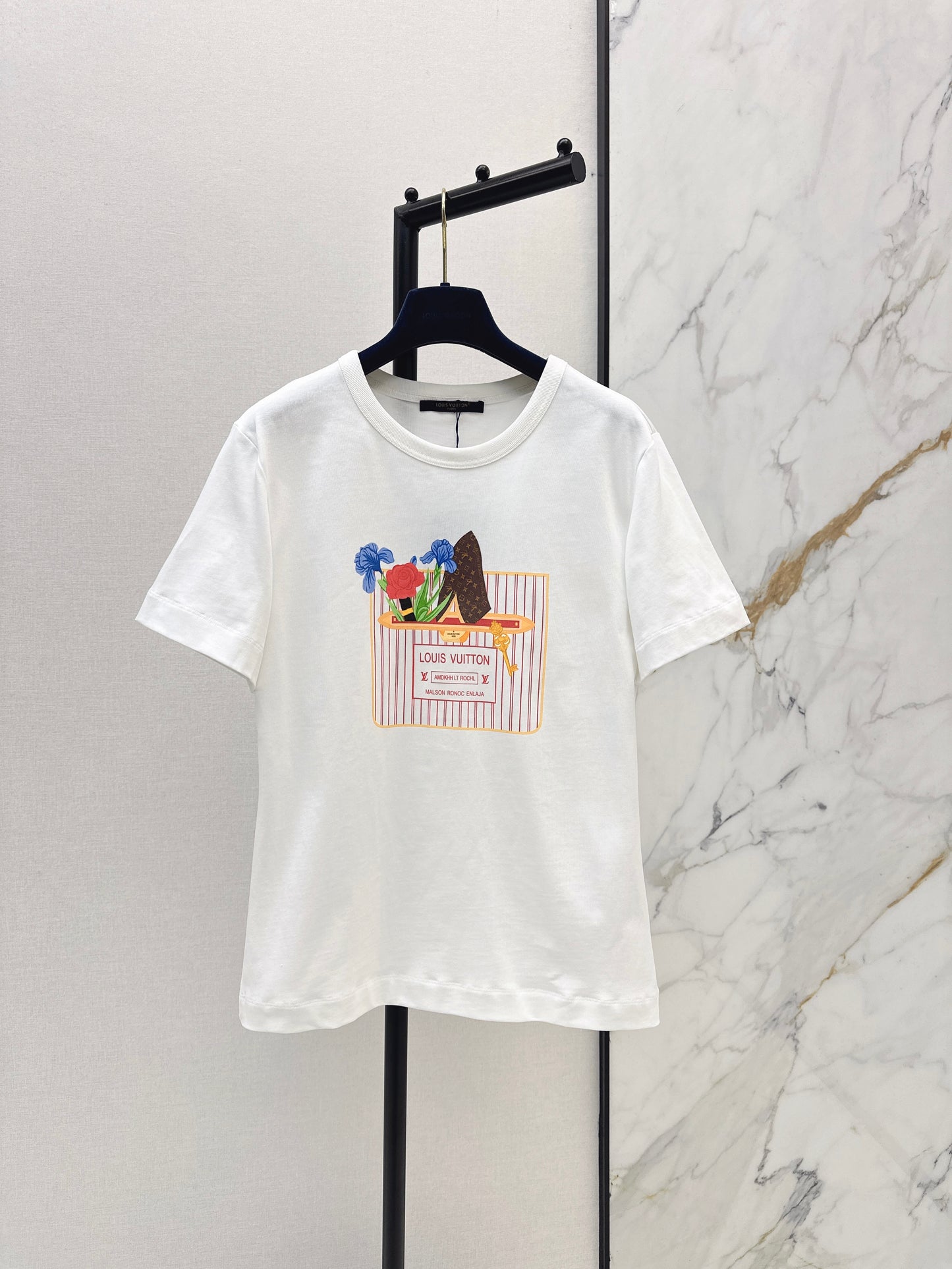 26ss Printed Crew Neck T-Shirt