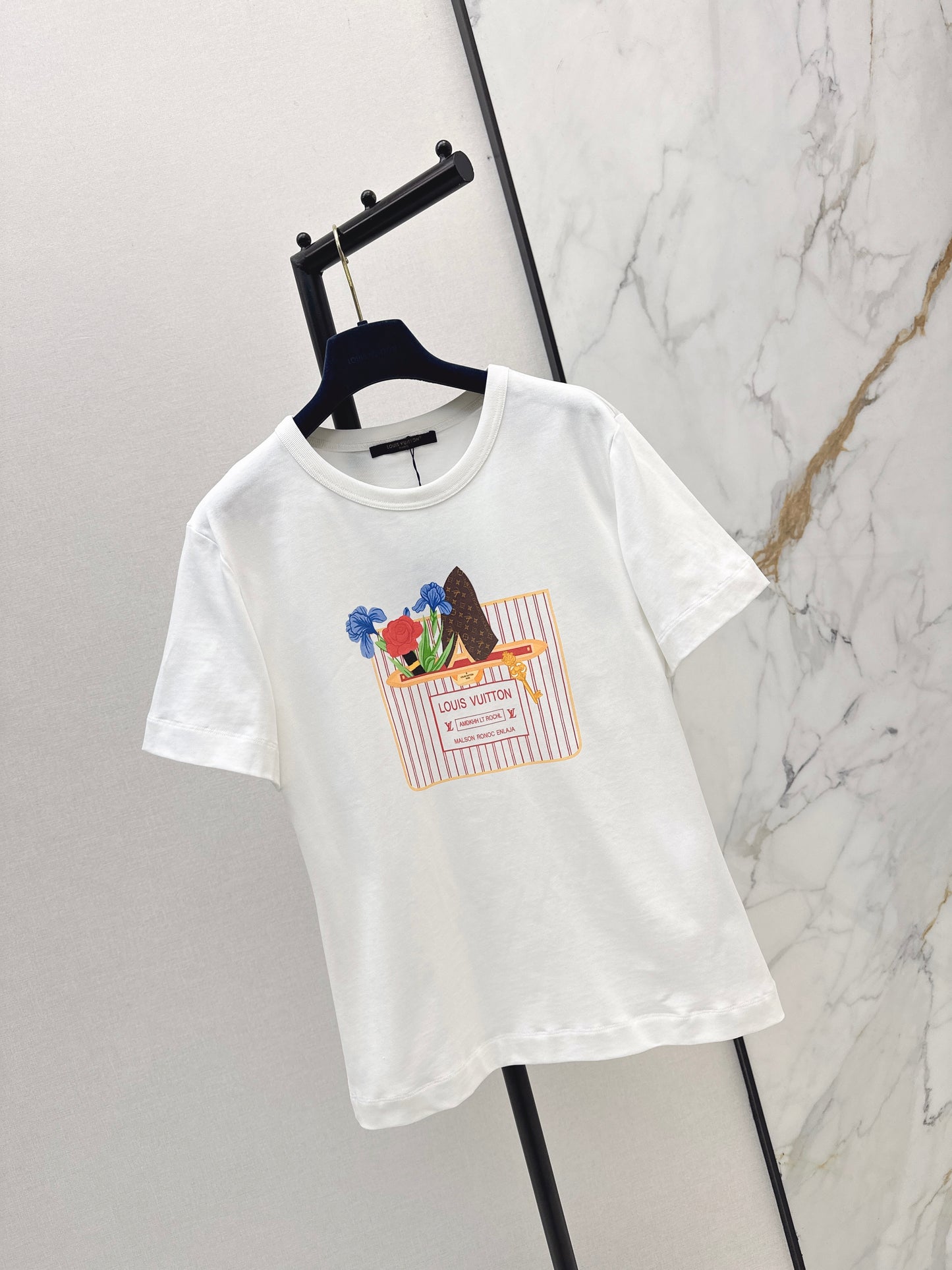 26ss Printed Crew Neck T-Shirt