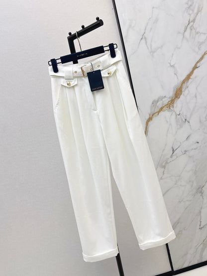 26ss White trousers