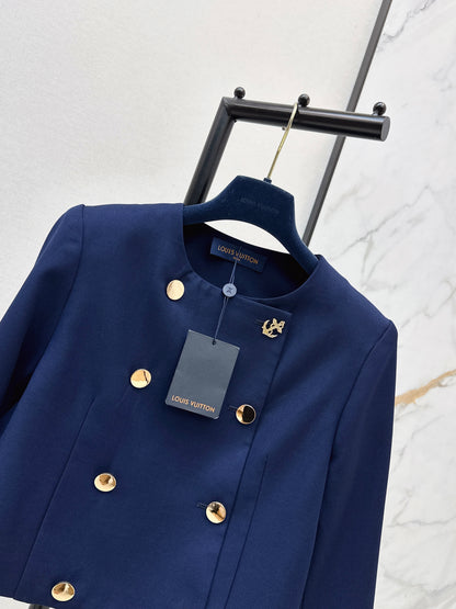 26ss Short double-breasted coat