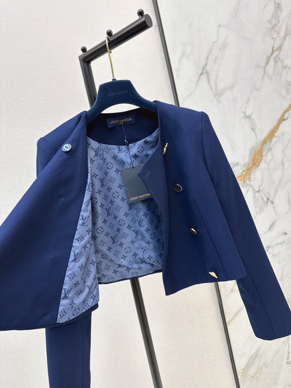 26ss Short double-breasted coat
