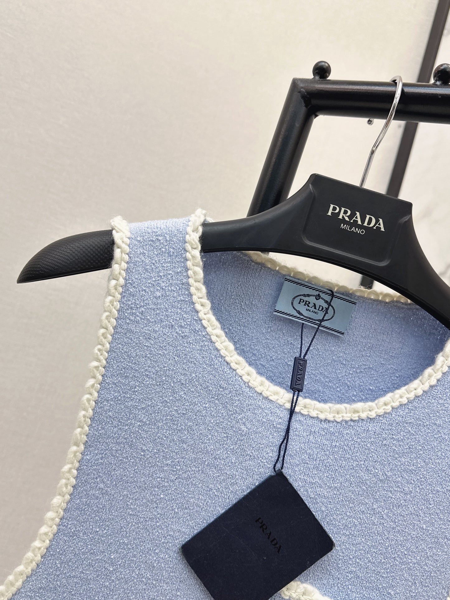 26ss Color-blocked Trim Vest