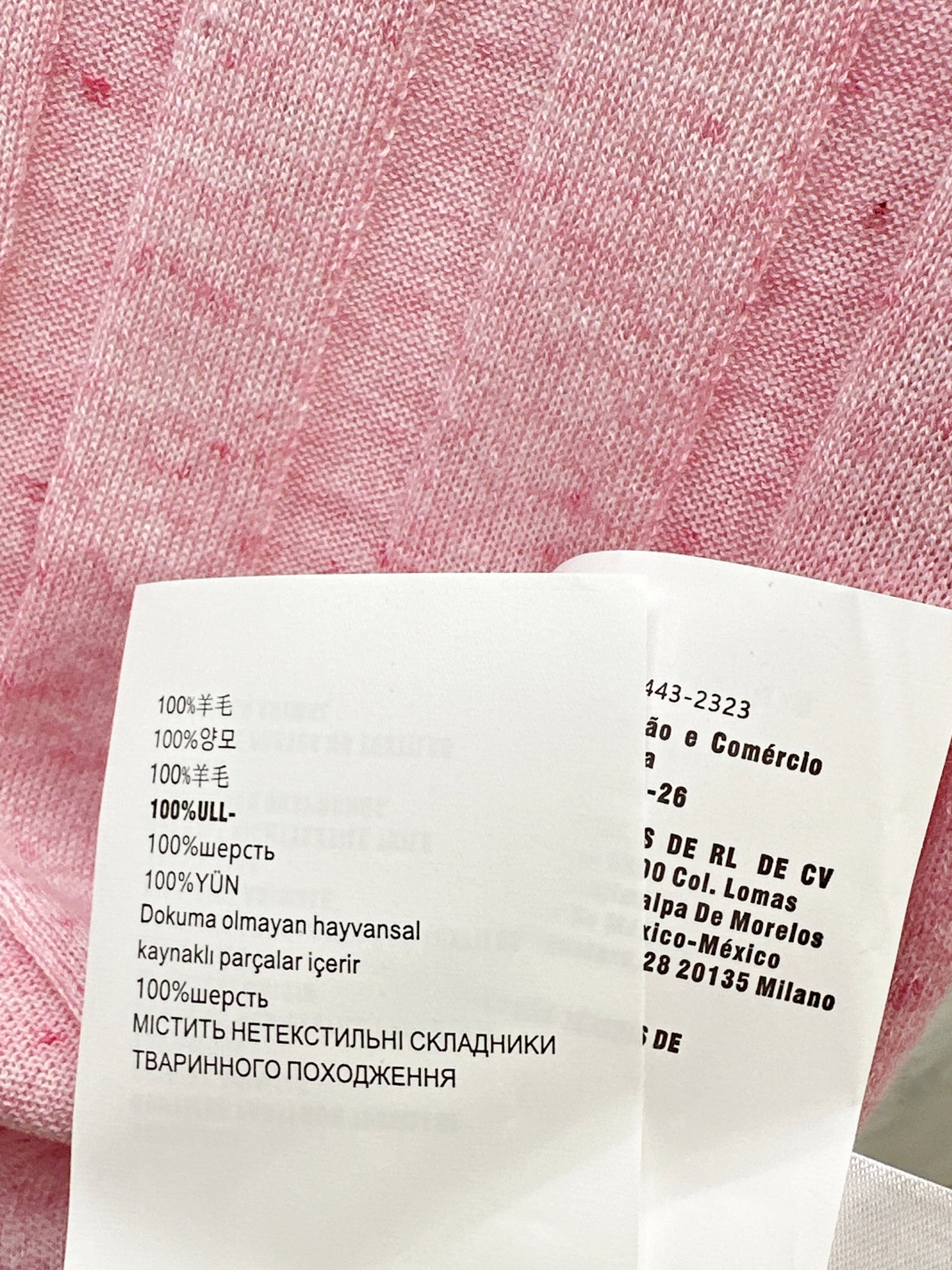26ss Color-blocked collared knit T-shirt