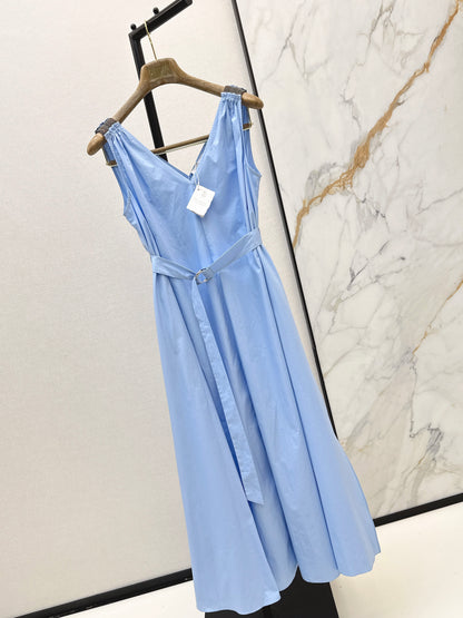 26ss V-neck dress