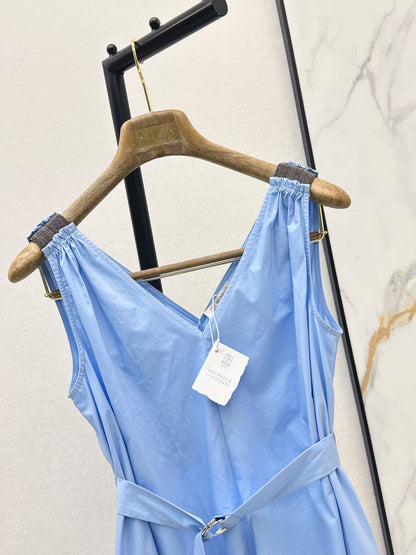 26ss V-neck dress
