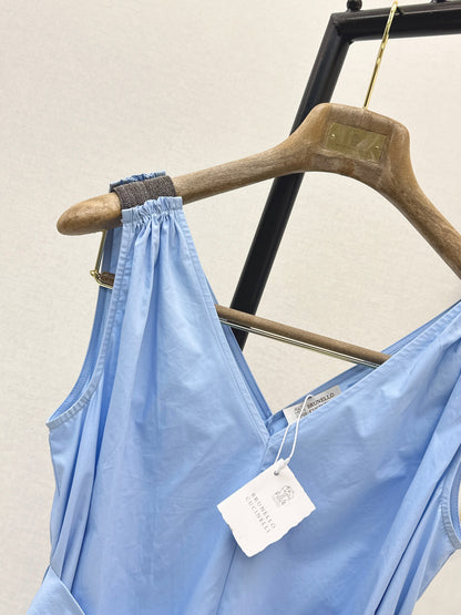 26ss V-neck dress