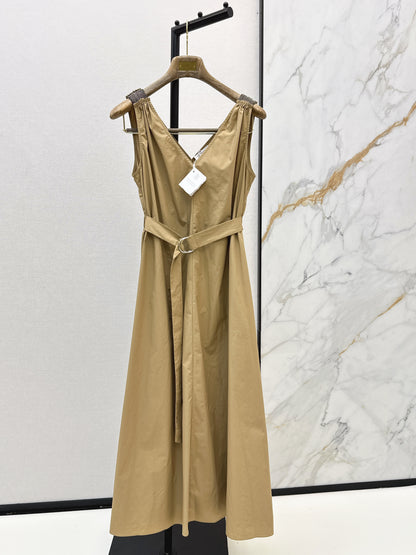 26ss V-neck dress