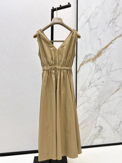 26ss V-neck dress