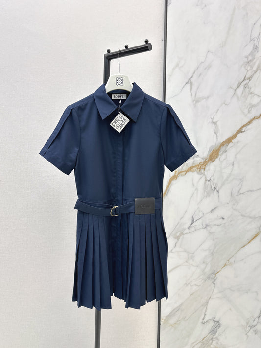 26ss Pleated Skirt Dress