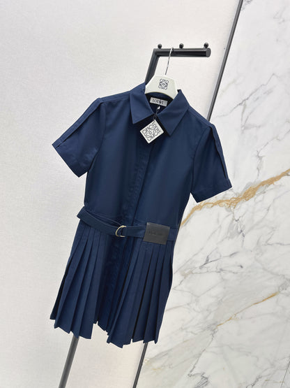 26ss Pleated Skirt Dress